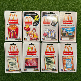 【CJTOYZ】1997 麥當勞 復古磁鐵 紀念磁鐵 冰箱貼 造型磁鐵 收藏 復古 McDonald’s Magnet