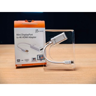 ★現貨➡J5create Mini DisplayPort to 4K HDMI 轉接器(JDA159)(全新)