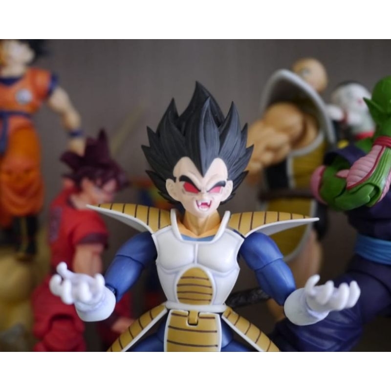 Shf 七龍珠 貝吉塔 達爾 絕版 連 唐森 頭雕 6個 全新