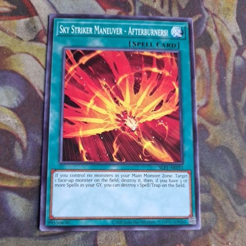 卡片屋 遊戲王SLF1 亞英普卡 閃刀術式 後燃器 SLF1-AE051