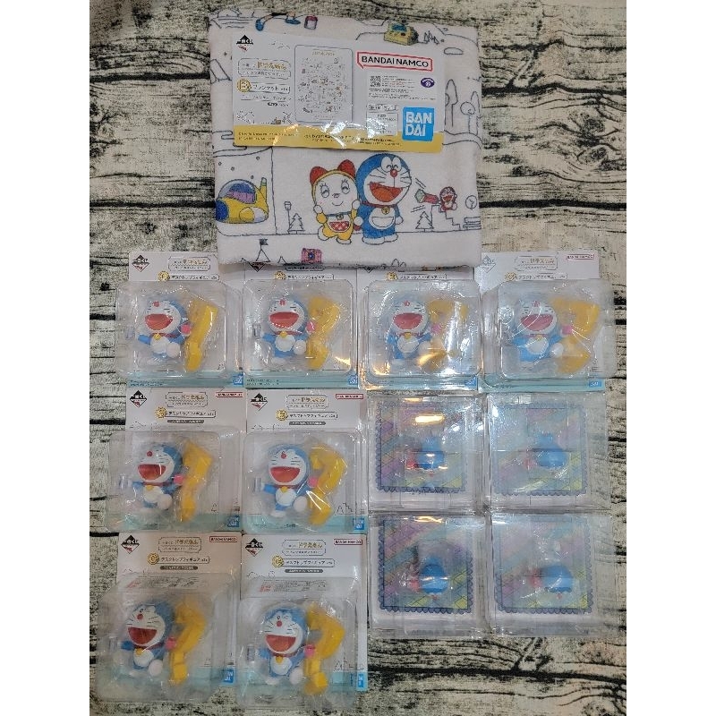 免運費∼全新現貨 可刷卡 一番賞C賞 哆啦A夢 秘密道具大集合 小叮噹 一番賞 B賞 毛毯 地毯 C賞 小公仔 角色模型