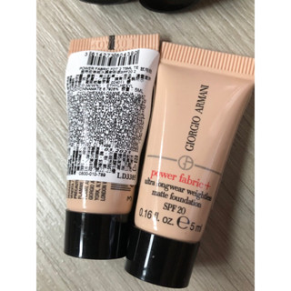 Giorgio Armani完美絲絨水慕斯粉底2號 3.5 5ml/完美絲絨持久紅氣墊粉蕊2號