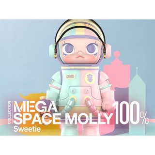 POP MART 泡泡瑪特MEGA SPACE MOLLY 100% Sweetie 蜜糖100%公仔 玩具 限量 吊卡