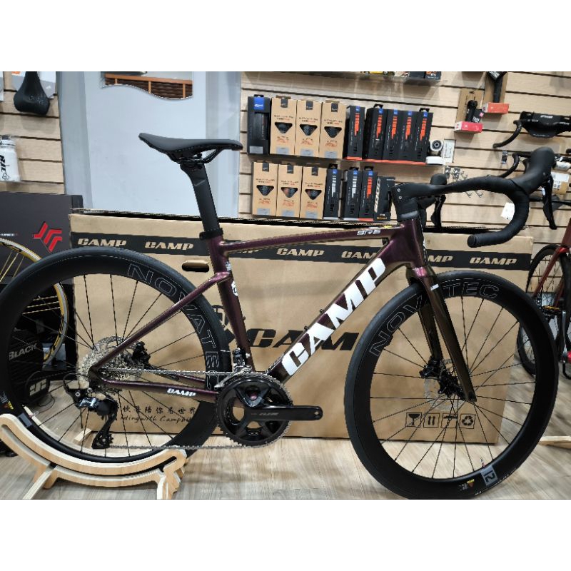 CAMP SR5 PRO全套Shimano 105 12速/碳板輪/碳一體空力把/碳座管/全隱藏線-進化單車