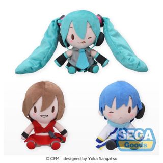 日版 SEGA 景品 初音未來 初音＆MEIKO＆KAITO 玩偶 娃娃 全3種