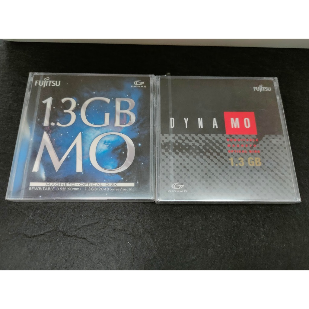 全新 FUJITSU 富士通 MO 1.3G 1.3GB 完整盒裝未拆封