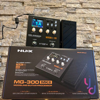 分期免運 贈導線/收納袋 Nux MG300 MKII 電吉他 綜合 效果器 IR Loop 錄音介面 公司貨 一年保