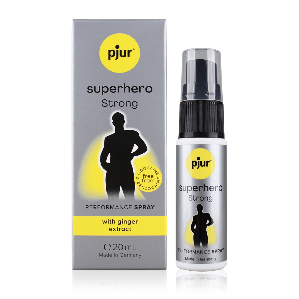pjur [強效型] 超級英雄 活力提升噴霧 20ml 全新包裝 superhero【DDBS】
