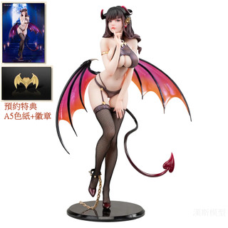 【漢斯模型】追單 預訂頁 She is real 娜芙 真絲襪&溫感變色 寫實 小惡魔 魅魔 1/6