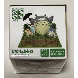 從日本帶回的Sankei 正版 mini 宮崎駿 吉ト力 龍貓迷你紙模型