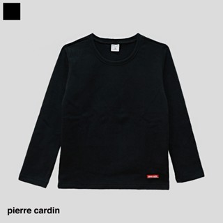 【pierre cardin 皮爾卡登】童厚暖絨速熱蓄暖圓領長袖-SSP1150