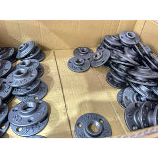4分三孔法蘭片 工業風 DIY 水管