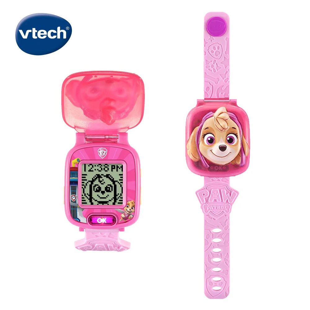 【英國 Vtech 】Paw Patrol 汪汪隊立大功-多功能遊戲學習手錶-天天-新版