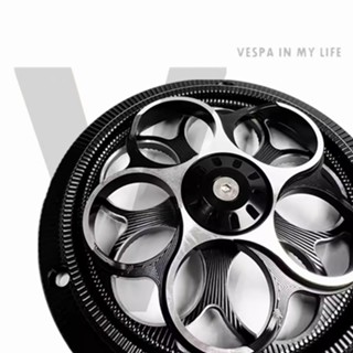 【偉士精品坊】VESPA 風扇罩 風扇蓋 散熱風扇蓋 旋轉風扇蓋 會轉的風扇蓋 CNC 鋁合金 黑