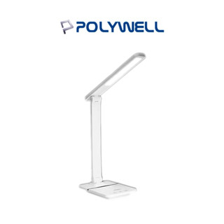 【POLYWELL】觸控式LED護眼檯燈 USB供電 3種色溫可調 無段式亮度調整 光線柔和 檯燈 護眼 桌上型檯燈