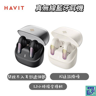 【HAVIT海威特】真無線藍牙耳機 TW980 無線耳機 藍牙耳機 無線藍芽 耳機 降噪耳機 開放式耳機