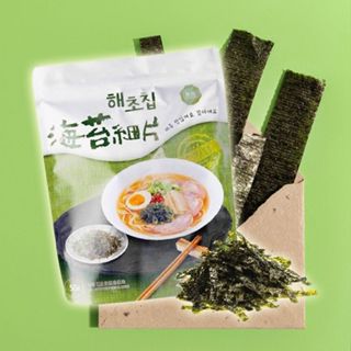 雋品 HiBs 海苔細片(50g) 嚴選韓國潔淨海域所養殖的新鮮紫菜 休閒零食 酥脆爽口【小三美日】DS024676