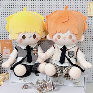 現貨【棉花娃-韓系學院】40cm 40公分 無屬性 娃衣 全新 娃娃 衣服 制服 學生 學園 一番賞 校服 男裝 坐姿