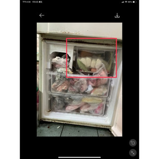 panasonic國際牌NR-B485HV冷凍右上置物盒（透明盒）