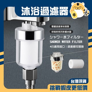 🚚蝦店隔日速達🔥沐浴過濾器 蓮蓬頭過濾器 水龍頭過濾器 花灑過濾器 淨水器 濾水器 過濾器 過濾 濾水 負離子