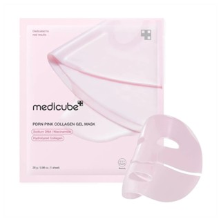 正品買3贈1-韓國Medicube PDRN粉紅膠原蛋白凝膠面膜 補水亮膚 深層修復 煥白煥亮 膠原蛋白 彈潤細緻肌膚