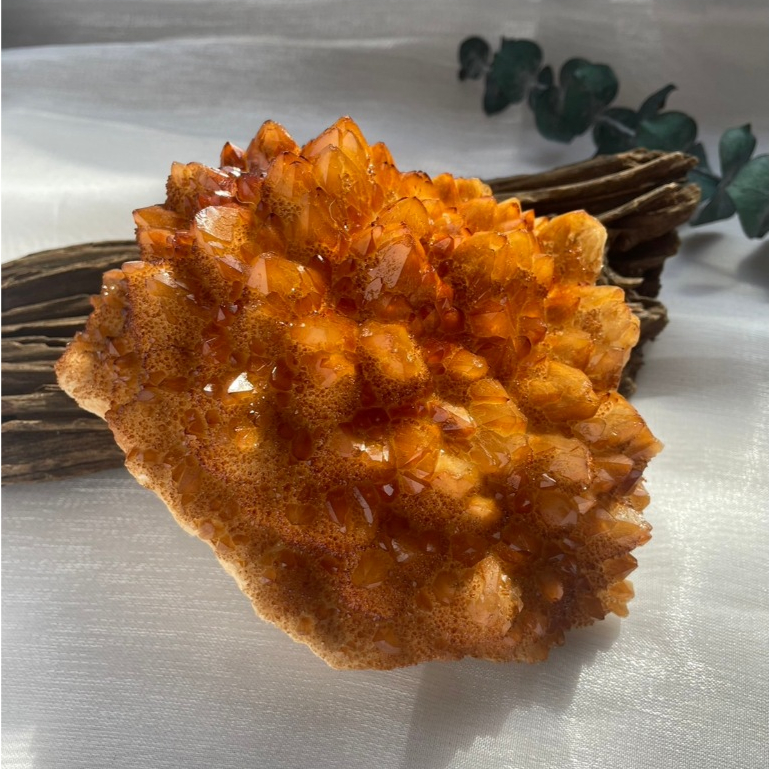 黃水晶簇 黃水晶花 擺件 聚財 招財 偏財 水晶 礦石 玉石 原礦
