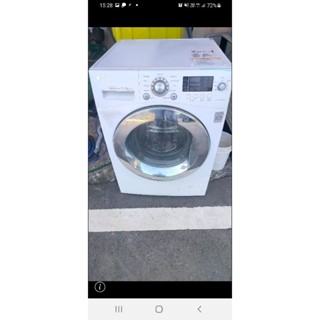 二手中古樂金LG10公斤變頻滾筒洗脫烘洗衣機，型號WD-10RFD，2016年，家電，保固3個月，請詢問大戶藥師