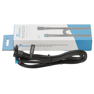 海韻 Seasonic ATX3 12V-2X6 黑色 12VHPWR 白色 90度模組線 傑強國際