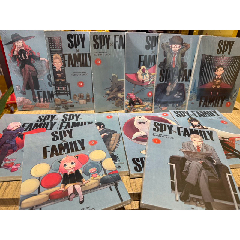 🔥現貨🔥 Spy X Family 間諜過家家 間諜家家酒 英文版 漫畫書 1-13冊