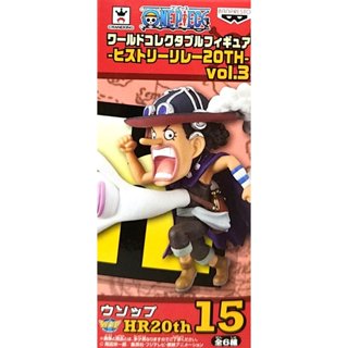 日版金證 WCF 海賊王 奔跑 20週年 VOL.3 單售 烏索普 騙人布 公仔 奔跑 跑跑