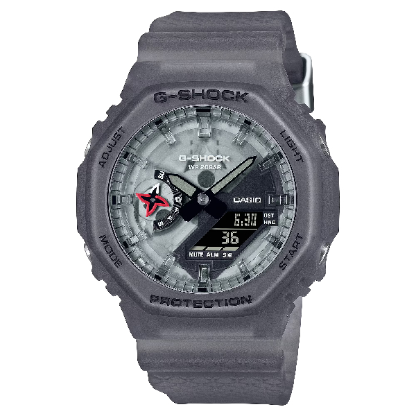 CASIO卡西歐 G-SHOCK  2100 系列 GA-2100NNJ-8A 致敬日本傳奇忍者風格時尚腕錶45.4mm