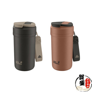 飛狼居遊不鏽鋼真空陶瓷塗層雙飲杯【賀亞批發】陶瓷塗層不鏽鋼保溫杯 保溫杯 陶瓷塗層保溫杯 雙飲杯 咖啡杯 保溫瓶