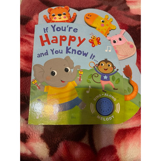二手英文童書if you are happy and you know it