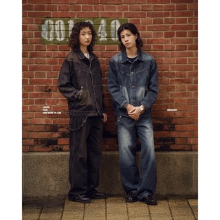 ORDINARY 24AW IRREGULAR DENIM JACKET 不規則卯釘牛仔外套【PS中壢】