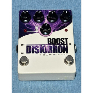 🐹=鼠。之宅=🐹 電吉他效果器 Boost distortion tech 21.NYC《二手 8成新》