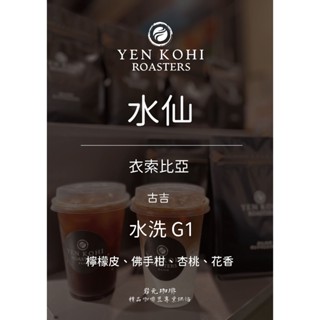 【巖元咖啡】衣索比亞 古吉 提波波卡處理廠 水仙 水洗 G1