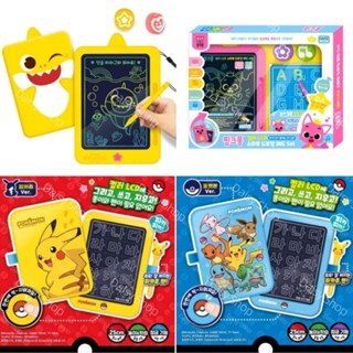 韓國代購🇰🇷現貨 pinkfong 碰碰狐 Babyshark 鯊魚寶寶 寶可夢/神奇寶貝/皮卡丘 液晶智慧繪圖板 畫板