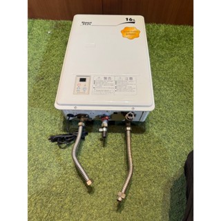 Rinnai 林內16L 數位恆溫強制排氣屋內 16公升 林內數位強制排氣 桶裝瓦斯專用 熱水器瓦斯 A7116晶選二手