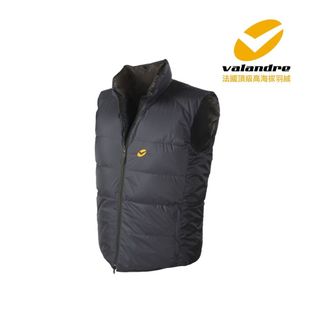 法國Valandre-Looping露平羽絨背心(男) 法國製 高海拔 遠徵 登山 露營 圖盧茲灰雁 八千公尺 羽毛外套