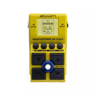 【玖的樂器】全新 公司貨 ZOOM MS-200D+ 電吉他 破音 綜合效果器 200個內建破音