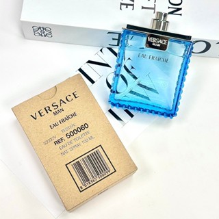 ◆NANA◆Versace 凡賽斯 Eau Fraiche 雲淡風輕 男性淡香水 100ML TESTER(沒有瓶蓋)