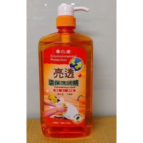 環保洗碗精1000cc(按壓瓶)