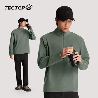 【24H出貨- i 運動】TECTOP探拓 運動保暖衣 立領長袖抓絨保暖衣 刷毛保暖衣 保暖排汗衣 吸濕排汗衫 運動上衣