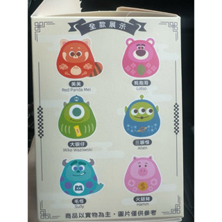 KHTOY 迪士尼 皮克斯不倒翁招財盲盒 PIXAR 絨毛系列 三眼怪 大眼仔 盲盒 盲抽 吊飾 怪獸電力公司