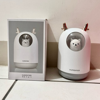 【小六二手商店】 (全新)可愛萌寵USB小熊加濕器 動物造型 室內加濕 水氧機 居家用品 加濕器 空氣加濕器 臺灣發貨