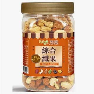 Fungo芳菓 綜合纖果(嚴選 果乾&堅果) 350g/罐