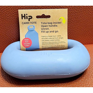 全新-Hip CARRI TOTE折疊購物袋（藍）+卡娜赫拉仿羊毛氈12吋絨毛娃娃