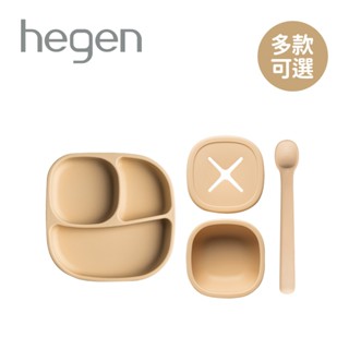 hegen 成長餐桌兒童餐具 嬰兒湯匙 點心碗 學習餐盤 副食品湯匙 多款可選【YODEE優迪】