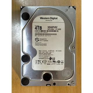 I.故障硬碟-WD WD40PURZ 4TB 直購價340