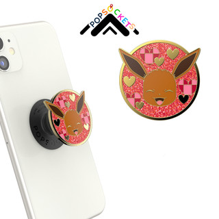 泡泡騷 手機支架 寶可夢 伊布 琺瑯瓷 啾咪 PopSockets 伸縮手機支架 現貨